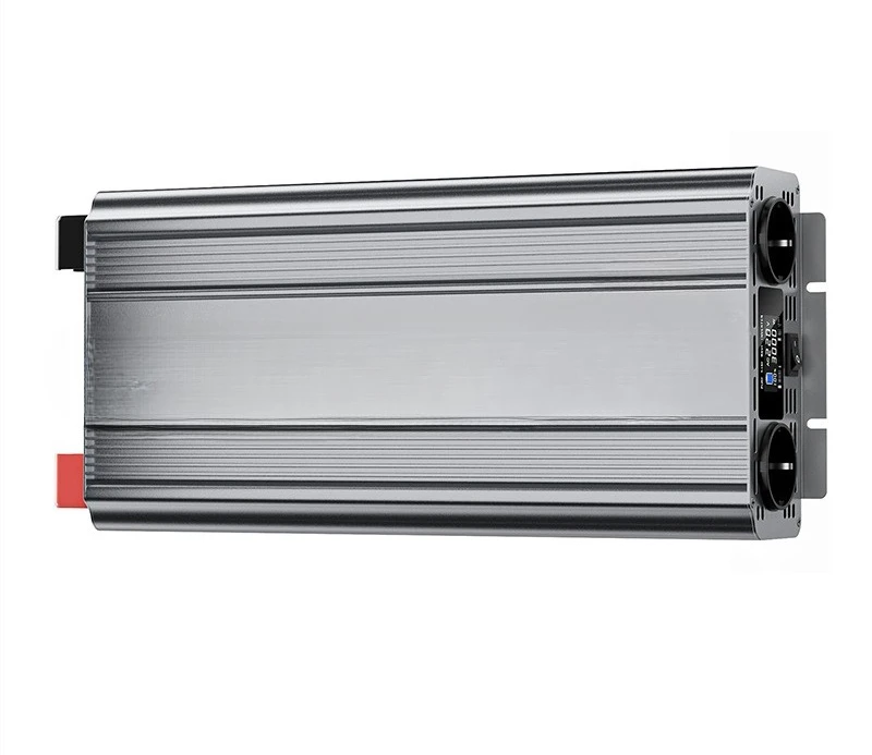 12V to 220V with display dual European inverter power converter booster