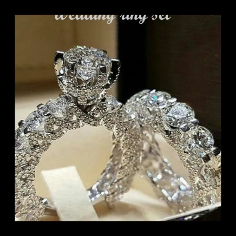 

Zhenrong Wish Горячее новое кольцо с цирконом с восемью сердечками и восемью стрелками, классическое круглое обручальное кольцо с бриллиантами