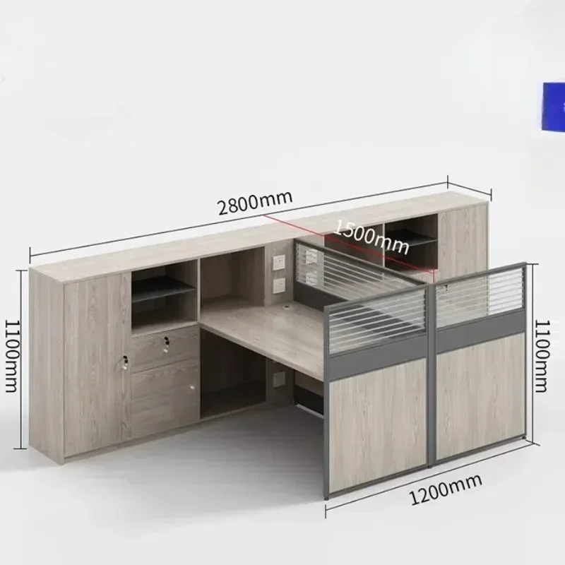 Office Organization Bedroom Desk Table Reception Double People Aesthetic Room Single Character Modern Desks Computer Advanced