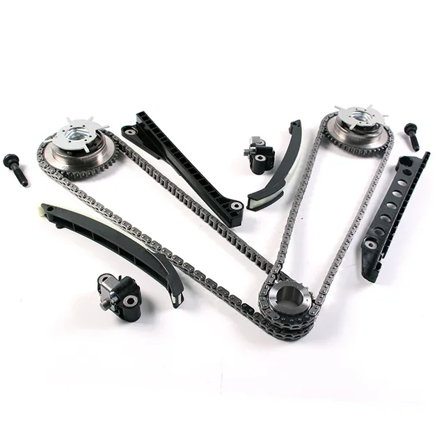 Timing Chain Kit W/ VVT Camshaft Adjuster Sprocket Fit 05-14 Ford F-150 F-250/350 Expedition Lincoln Navigator Mark V8 5.4L SOHC