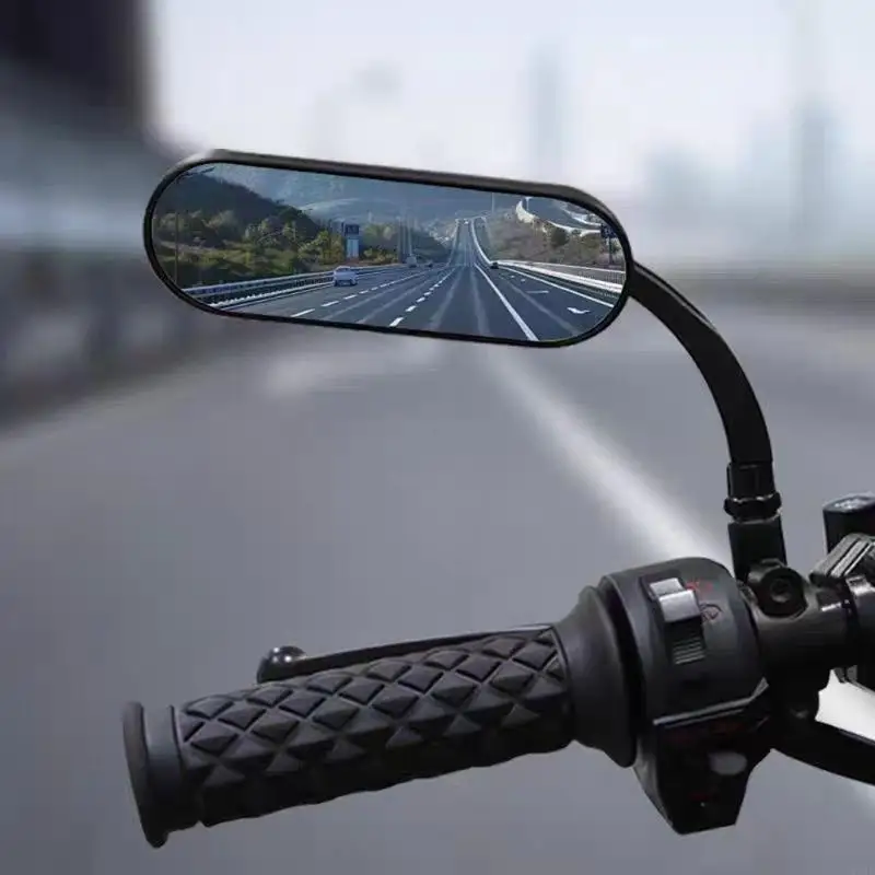 M76E Motorrad-Seitenspiegel-Set mit 8-Befestigungsschrauben für den Spiegelwechsel – Detail 9