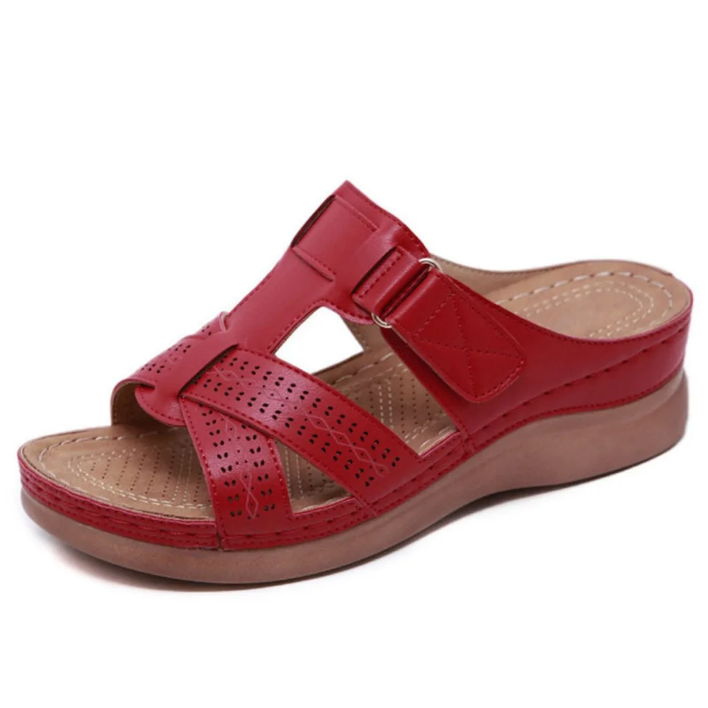 2023 Summer Women Sandals Female Buckle Leisure Durable Sandals Ladies Outdoor Casual Beach Shoes Plus Size 43 Sandalias Mujer