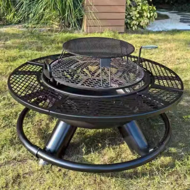 

2026 Stainless Steel Powder Coating Outdoor Barbecue Table