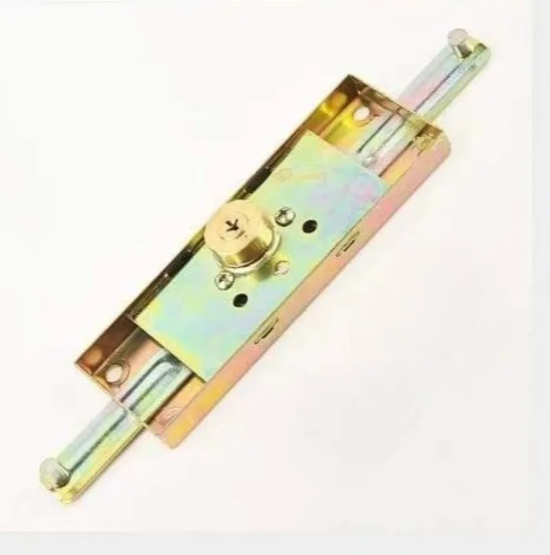 Universal Rolling Shutter Door Anti-theft Door Lock Middle Or Bottom Household Safety Belt Key Solid Square Tongue Internal Lock