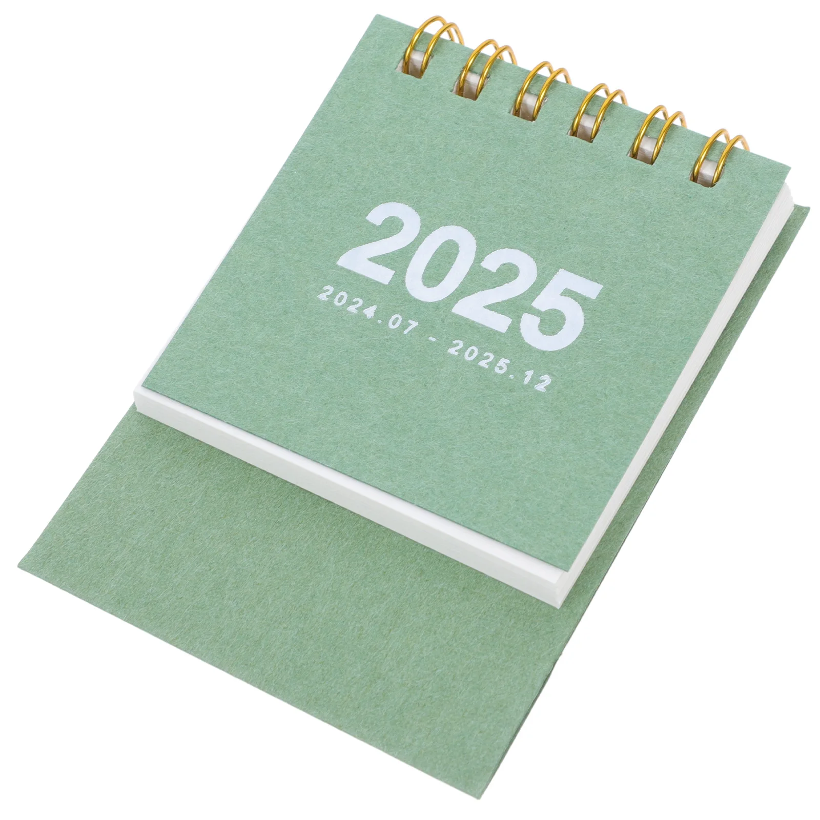 

Mini Desk Calendar 2024 2025 Daily Standing Small Size Flip Design Monthly Schedule Household Office Accessories