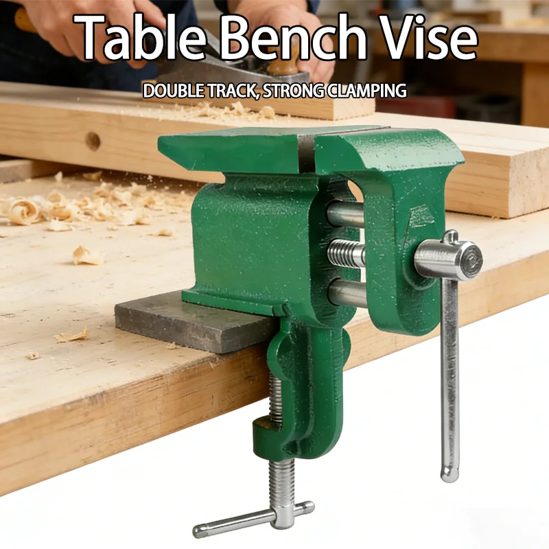 

Multifunctional DIY Table Bench Vise Bench Vise Jewelers Hobby Clamp Vise Clamp-On Bench Vise with Large Anvil Hand Supplies