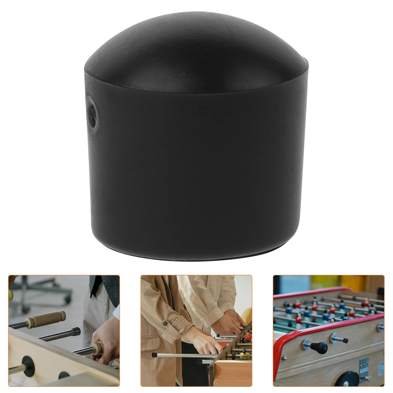 

10pcs Foosball Safety End Caps Replacement Football Table Tip Protectors 16Mm Universal Lightweight Pole Covers For Foosball