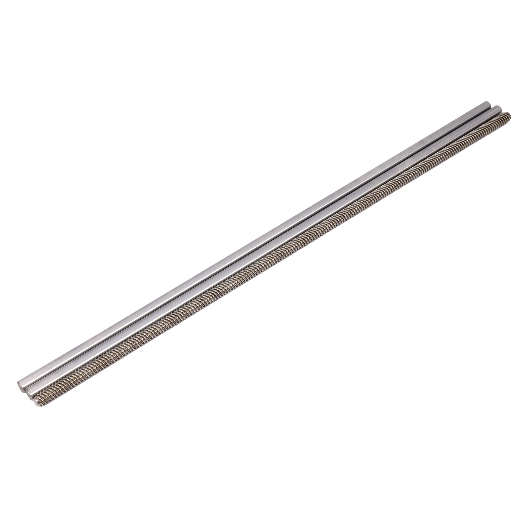 AT63 15Pcs 400mm Linear Guide Rail Shaft Support Set, Aluminum Alloy Bearing Housings, for 3D Printer CNC