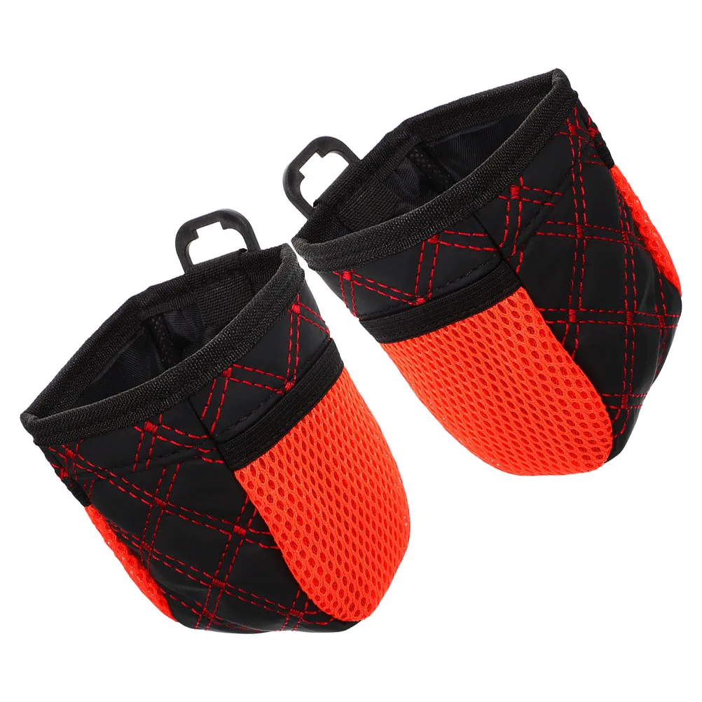 

2Pcs Car Air Vent Storage Bag Holder Front Seat Organizer for Phone Coins Keys Car Accessories Durable Easy Clean