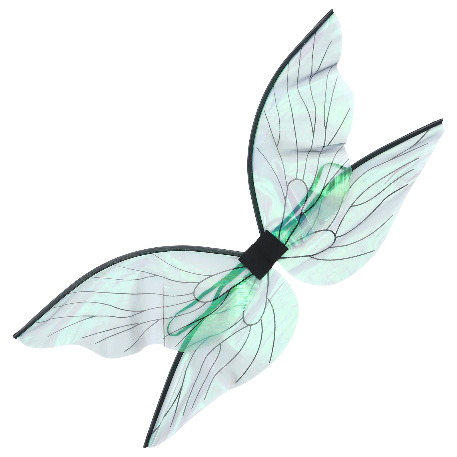 Translucent Electric Fairy Wings Man Dragonfly Decor Costume Big Yarn Cicada for