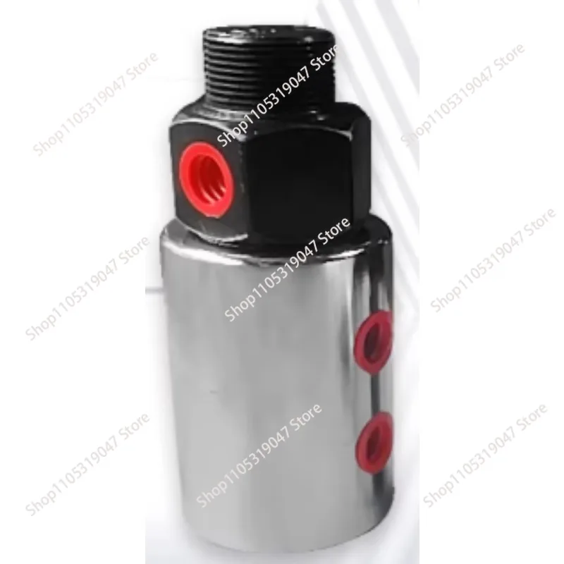 Hydraulic rotary joint slitting machine rewinding machine threaded rotary oil cylinder 4 minutes 6 minutes 1 inch 1.2