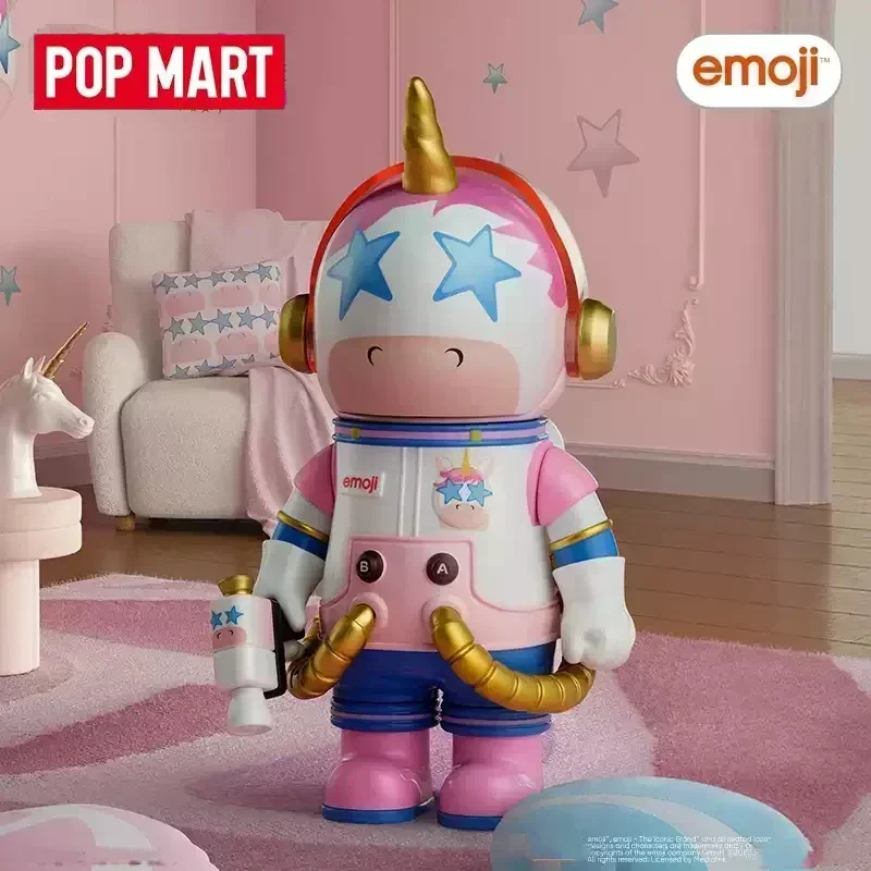 

POP MART MEGA SPACE MOLLY 100% X Emoji Blind Box, 2024 Viral, Kawaii Action Figure, Worldwide Fast Shipping!