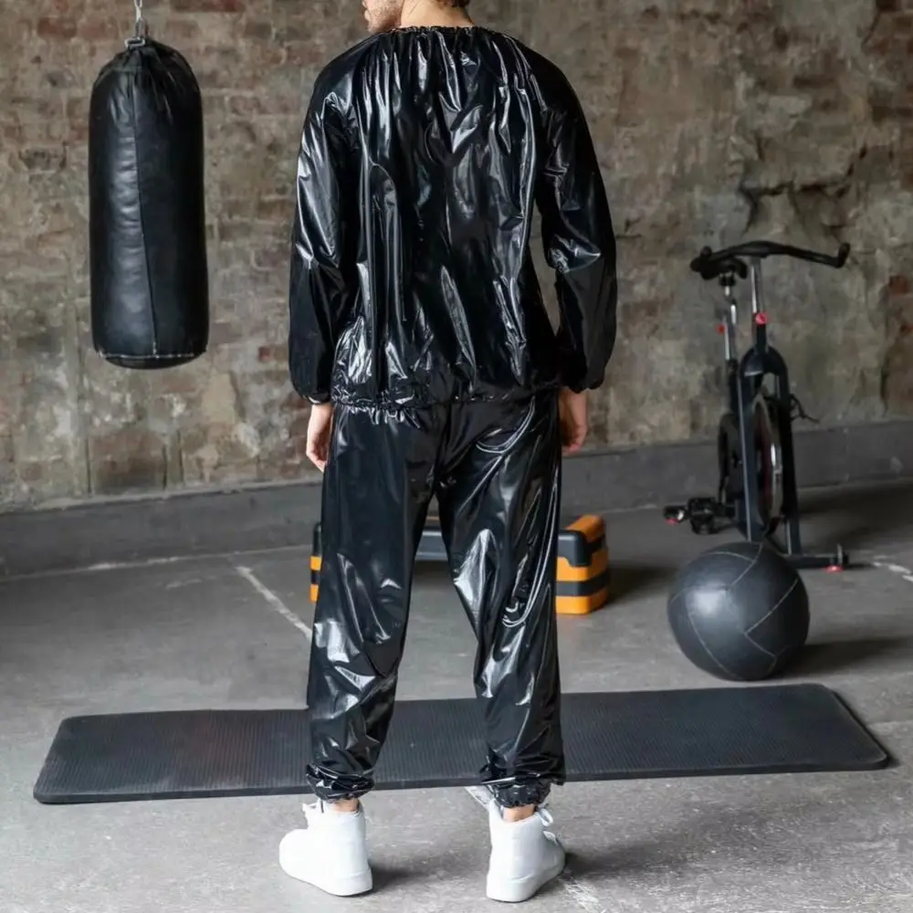 terno-esportivo-masculino-feminino-pvc-sauna-terno-manga-longa-perda-de-peso-verao-calcas-superiores-conjunto-terno-de-suor-casual-roupas-de-fitness