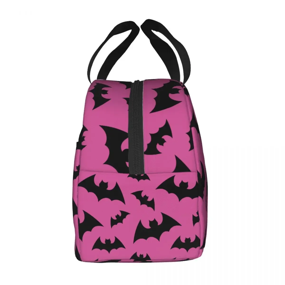 Lunchtassen Voor Vrouwen Kinderen Vleermuizen Happy Halloween Geïsoleerde Koeltas Draagbaar Picknickwerk Oxford Lunchbox Voedselopbergzakken