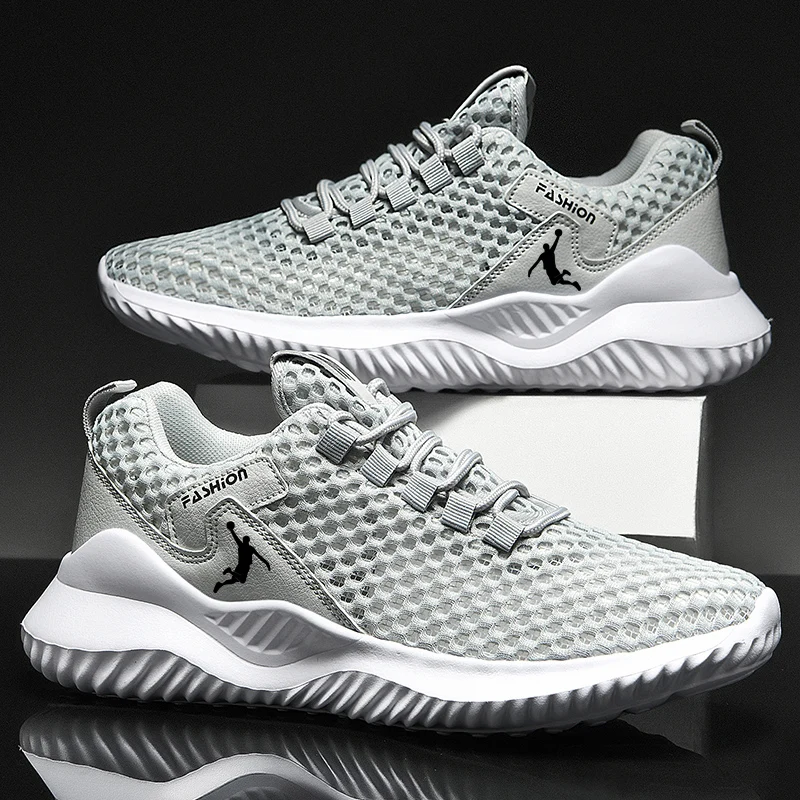 

Hot Sale Mesh Running Shoes Man Classic Lightweight Breathable Casual Sports Shoes Men Outdoor Anti-slip Men's Summer Sneakers