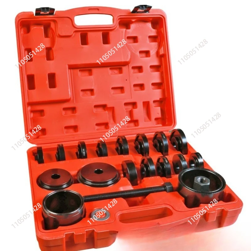 Wheel bearing puller sleeve combination tool 24-piece set