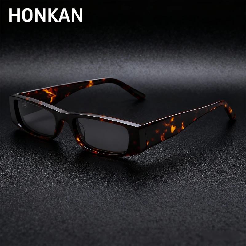 

Luxury Thick Framed Acetate Sunglasses Polarized for Men Women Luxury Small Square Design Driving Fishing Sun Glasses UV400
