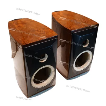 6.5-inch 8-inch Waist Drum Speaker, Solid Wood Drum Waist Curvature Audio Empty Box, Beveled Piano Paint Highlight