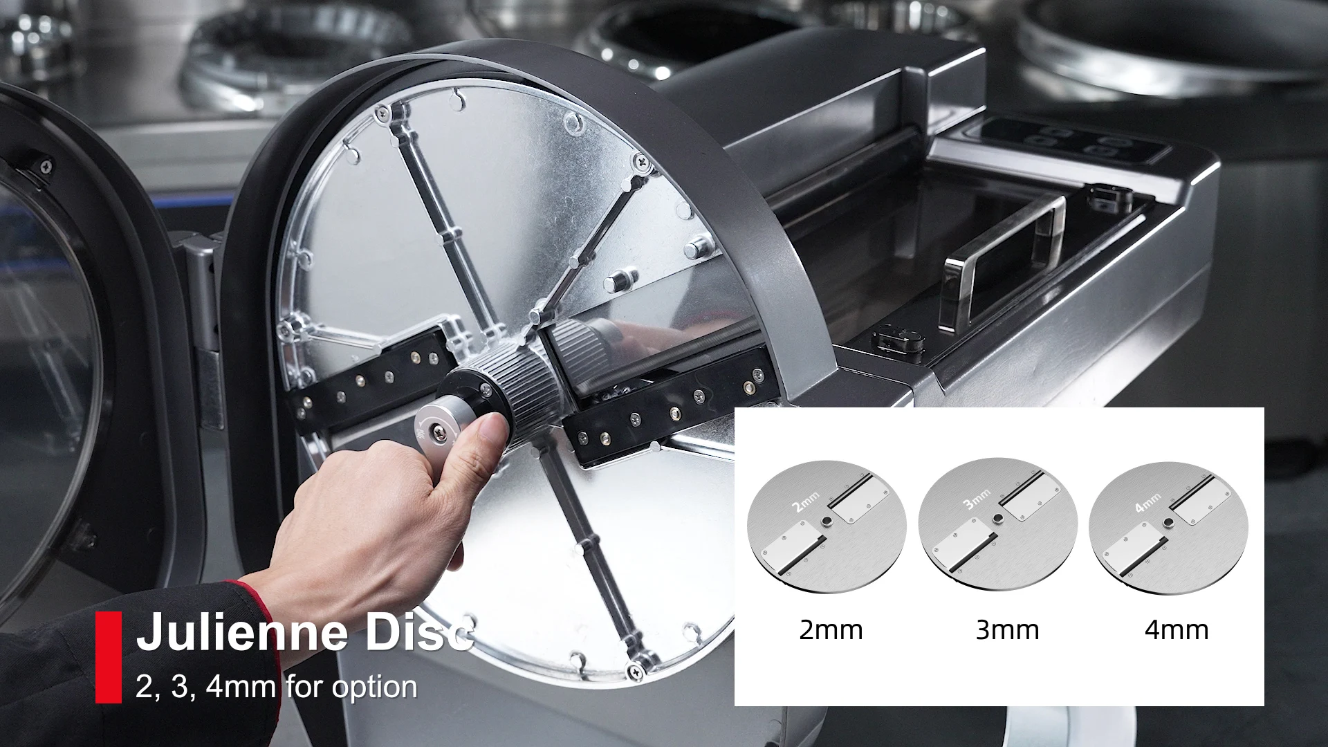 GJ810 Multifunctional Food Processor Commercial Vegetable Cutter Electric Vegetable Processor for Restaurant 2025