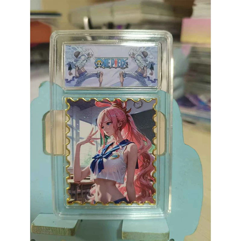 Anime Een Stuk Nico Robin Uta Nami Yamato Kalifa Wortel Shirahoshi Collectible Kaarten Kerst Verjaardagscadeautjes Kinderspeelgoed