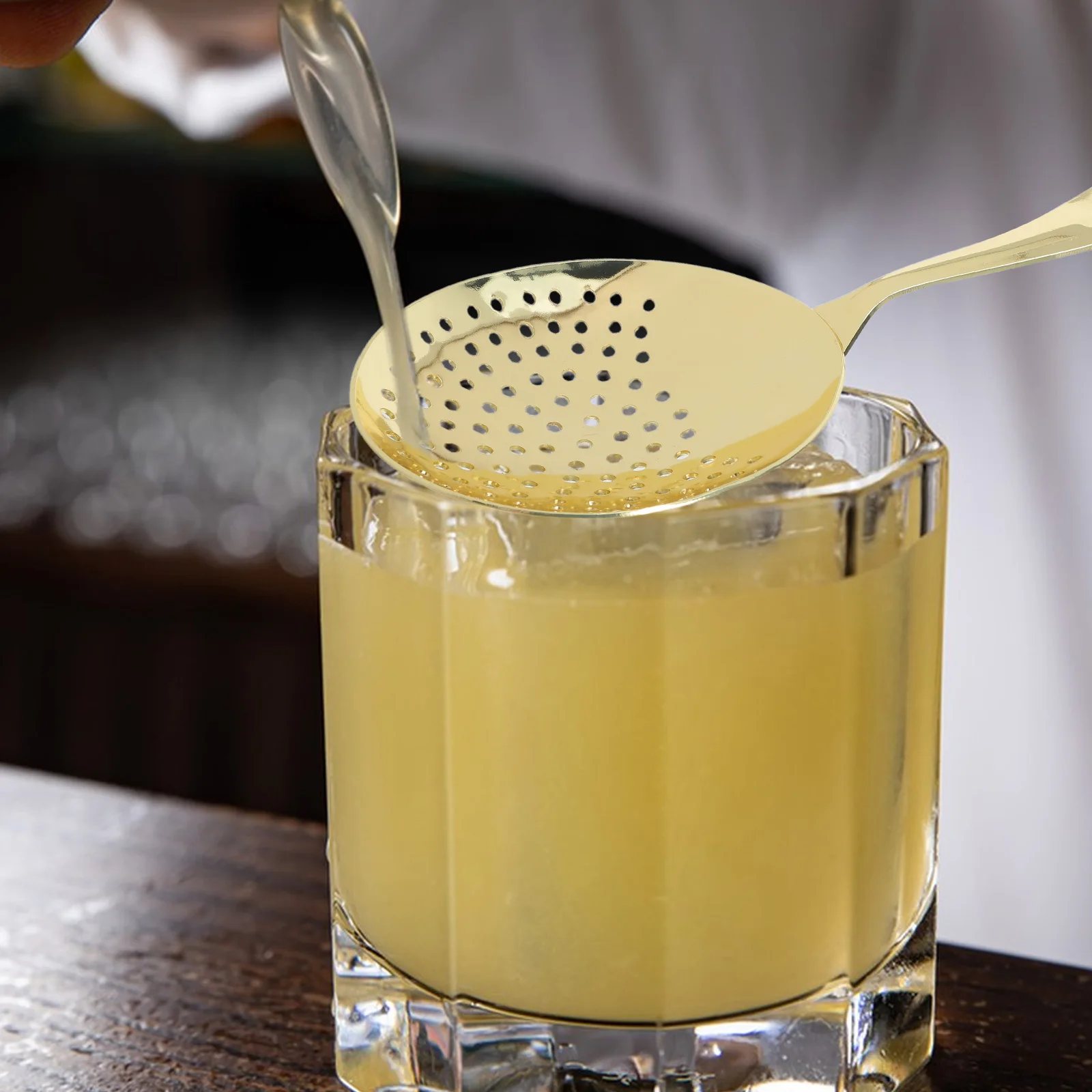 

Stainless Steel Cocktail Strainer 304 Grade Barware Party Restaurant Drink Maker Fruit Separator Ice Filter St Size