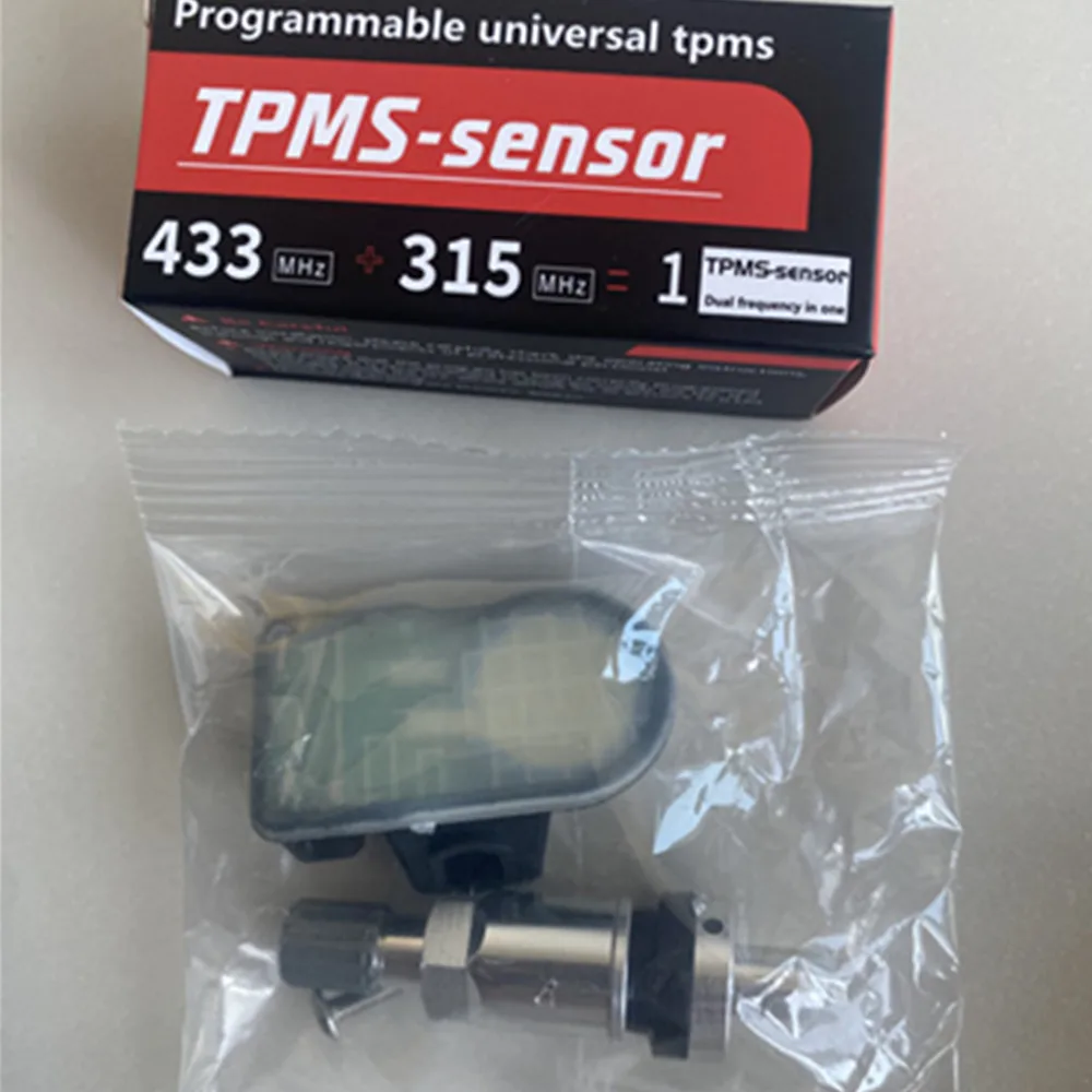 Programable TPMS Sensors 2 In 1 433MHz+315MHz Support Programing With TS501 TS508  TS408 for V6.38-8.40 versions ITS600 2.8