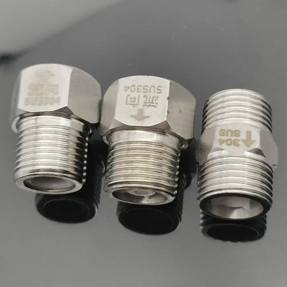 Durable Male Female Thread One-way Valve Nickel Plated 1/2