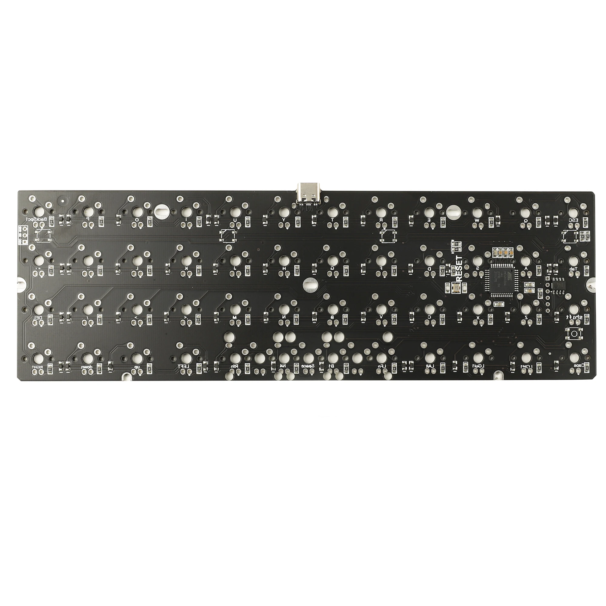 Air40 Type C Hot Swap Non Hot Swap PCB Support QMK VIA  For Mechanical Keyboard