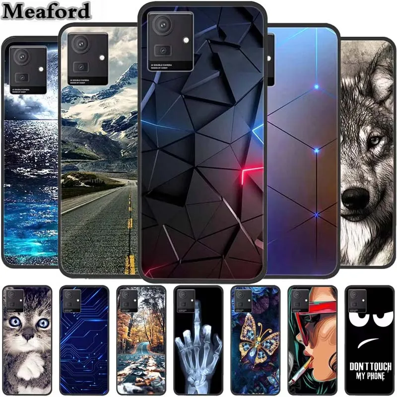 For Cubot Note 50 Case Animals TPU Soft Silicone Cover Phone Cases for Cubot Note50 Shell Shockproof Protector Wolf Cool Para