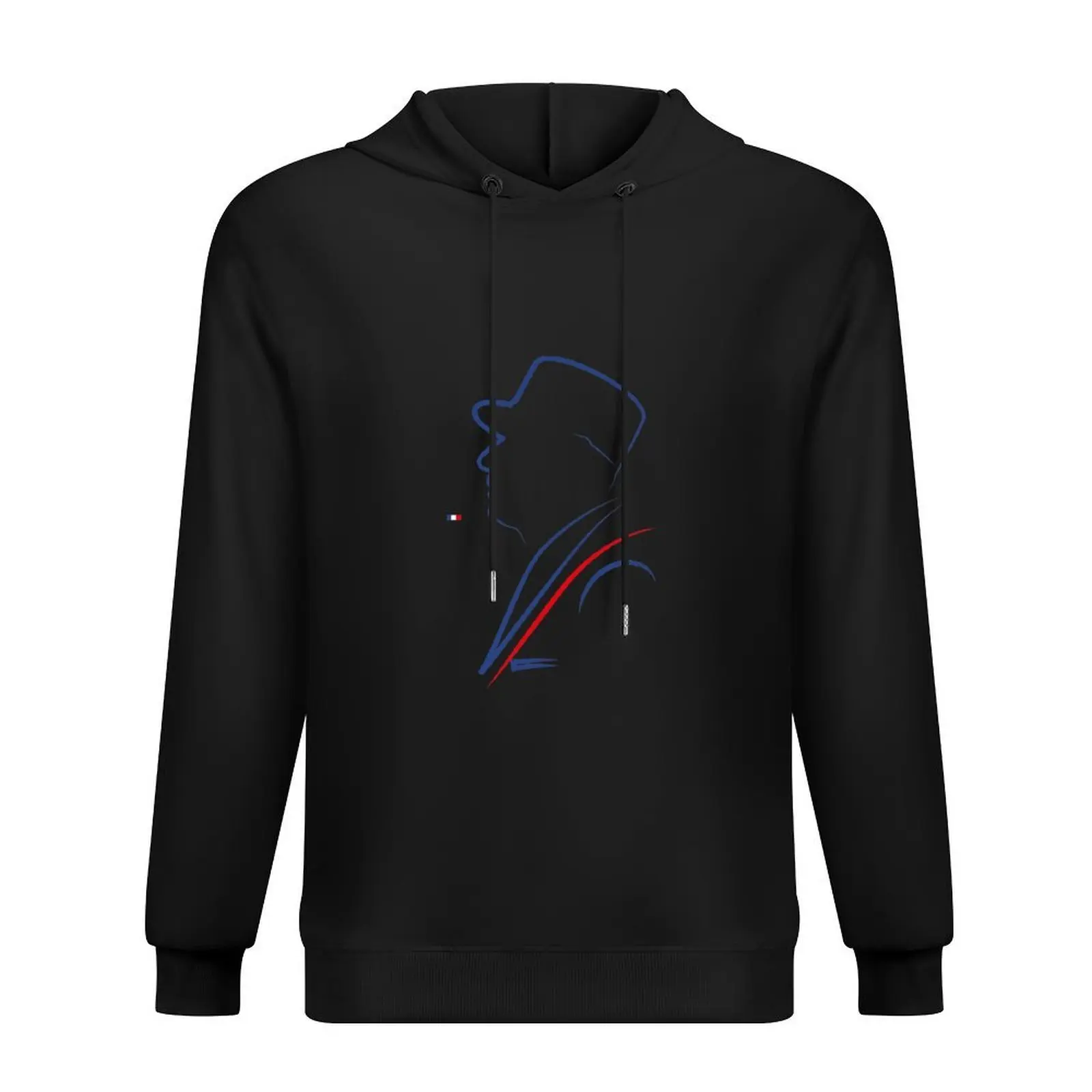 

General De Gaulle French Head of State / Tricolor Hoodie blouse men's sweat-shirt set winter clothes graphic hoodie