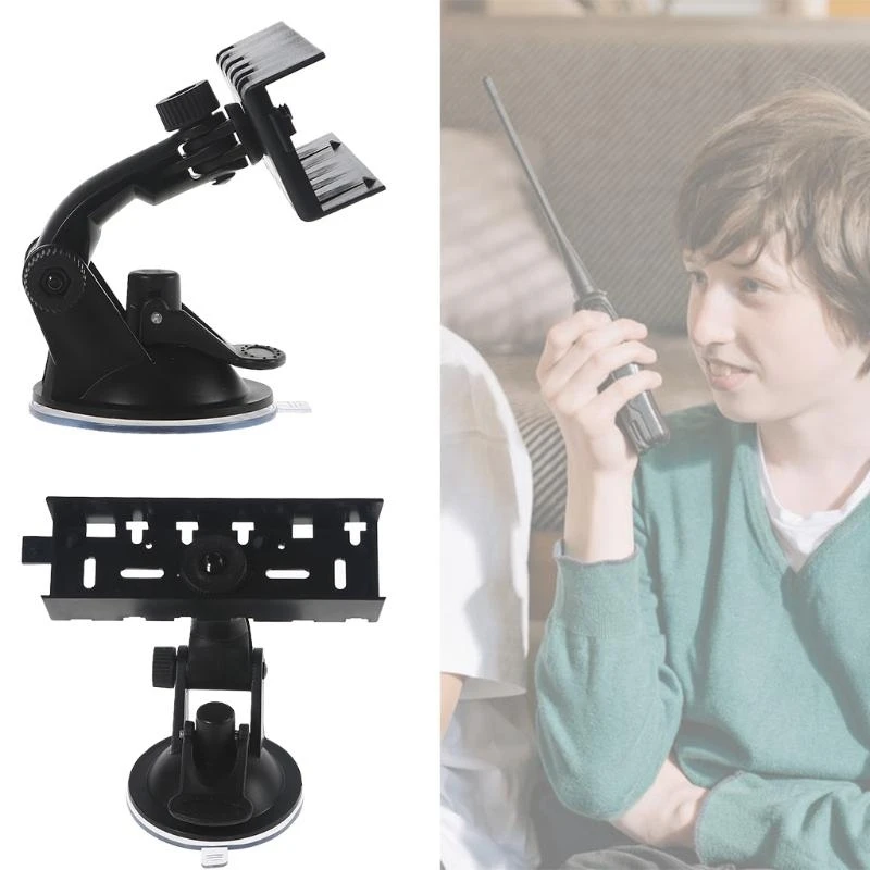 Мини-автомобильное крепление для телефона, автомобильный держатель для телефона на лобовом стекле для YAESU FT-8800 FT-8800R, установка держателя телефона, черный