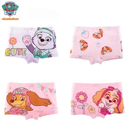 4pcs/Bag Genuine Paw Patrol Girl Underwear Skye Everest Marshall Children knickers Girl Underpants Kids Panties Panty Briefs
