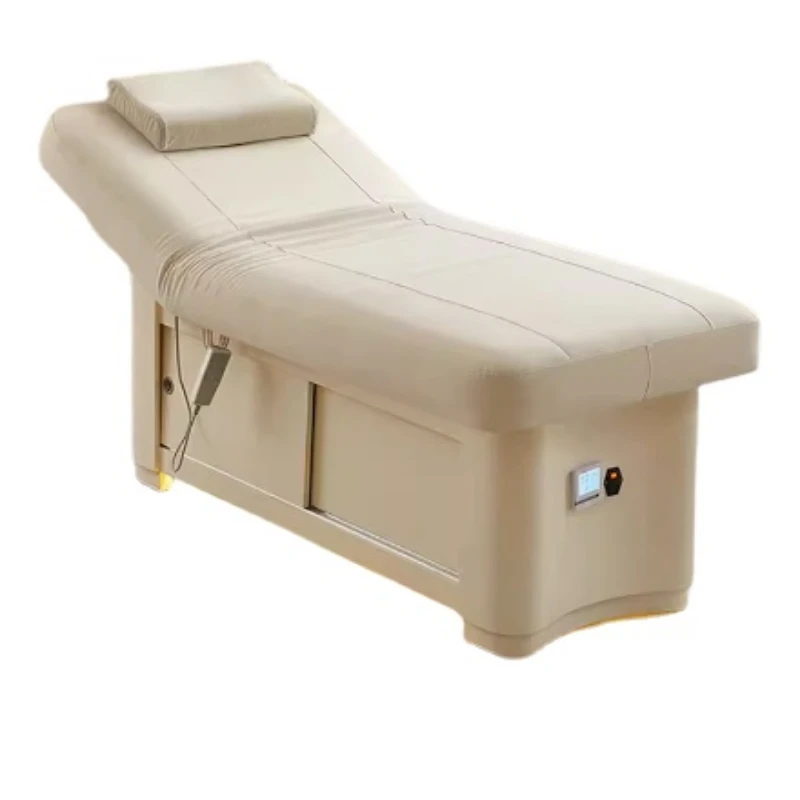 

Electric lifting beauty bed, beauty salon, massage and spa bed, intelligent hot compress, precise temperature control