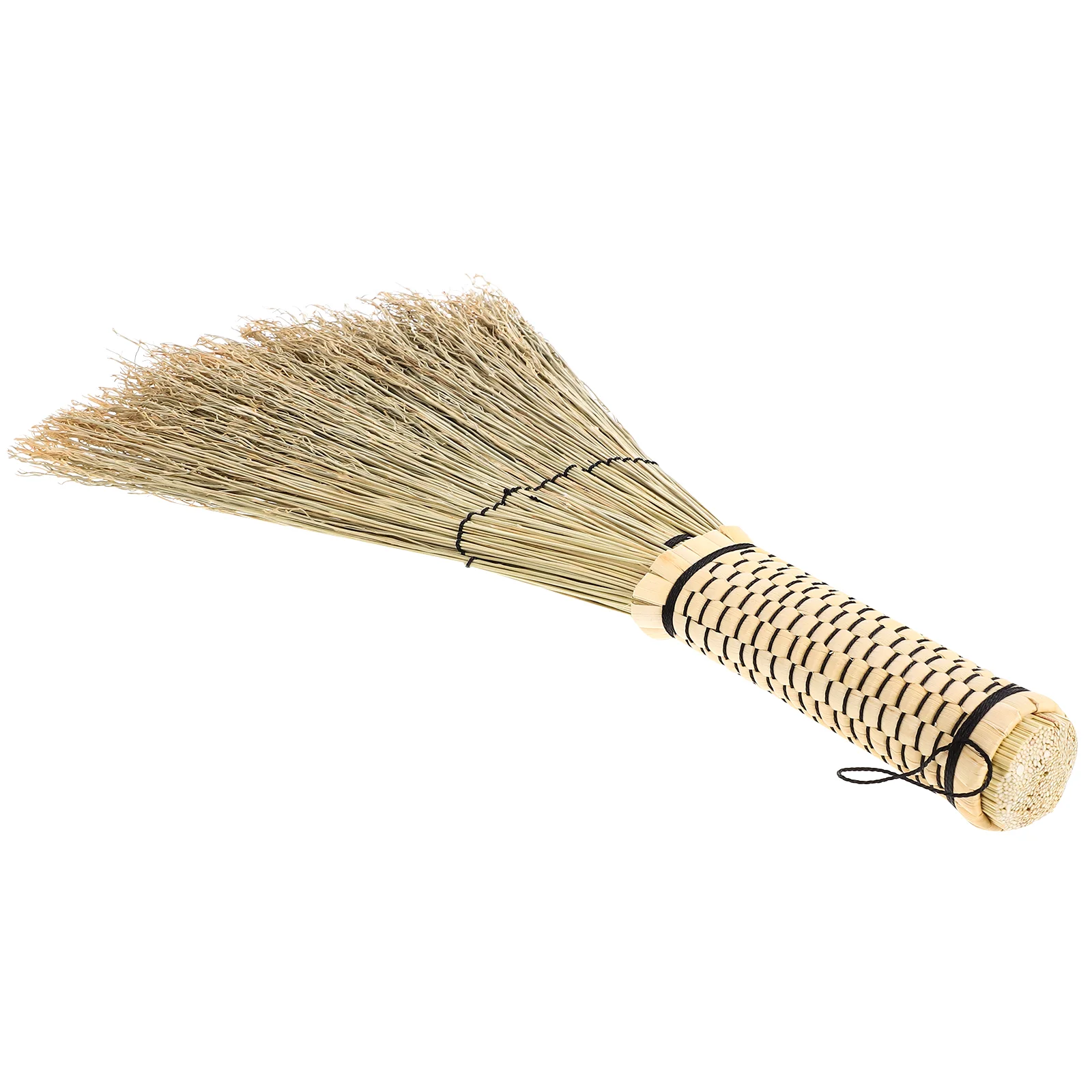 Straw Bed Bedroom Broom Corn Whisk Broom Sofa Carpet Hand Cleaning Sweep Short Handle Hand Broom Sorghum Sweeping Hand Broom