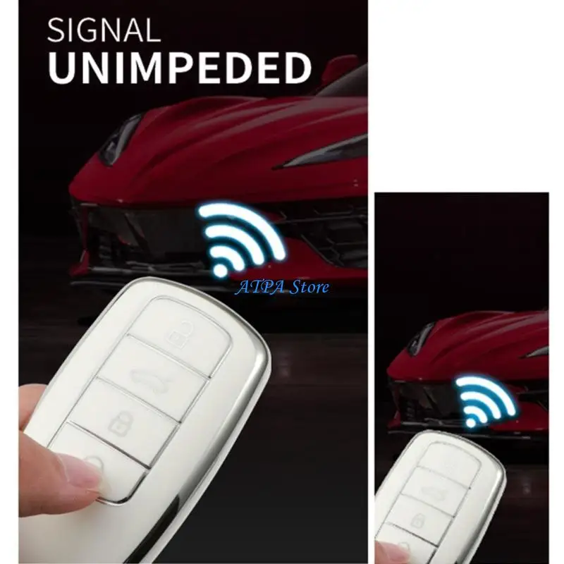 

U13C Case Flexible TPU Cover Permanent Tpu Case Friendly Protect for Chery Tiggo 8