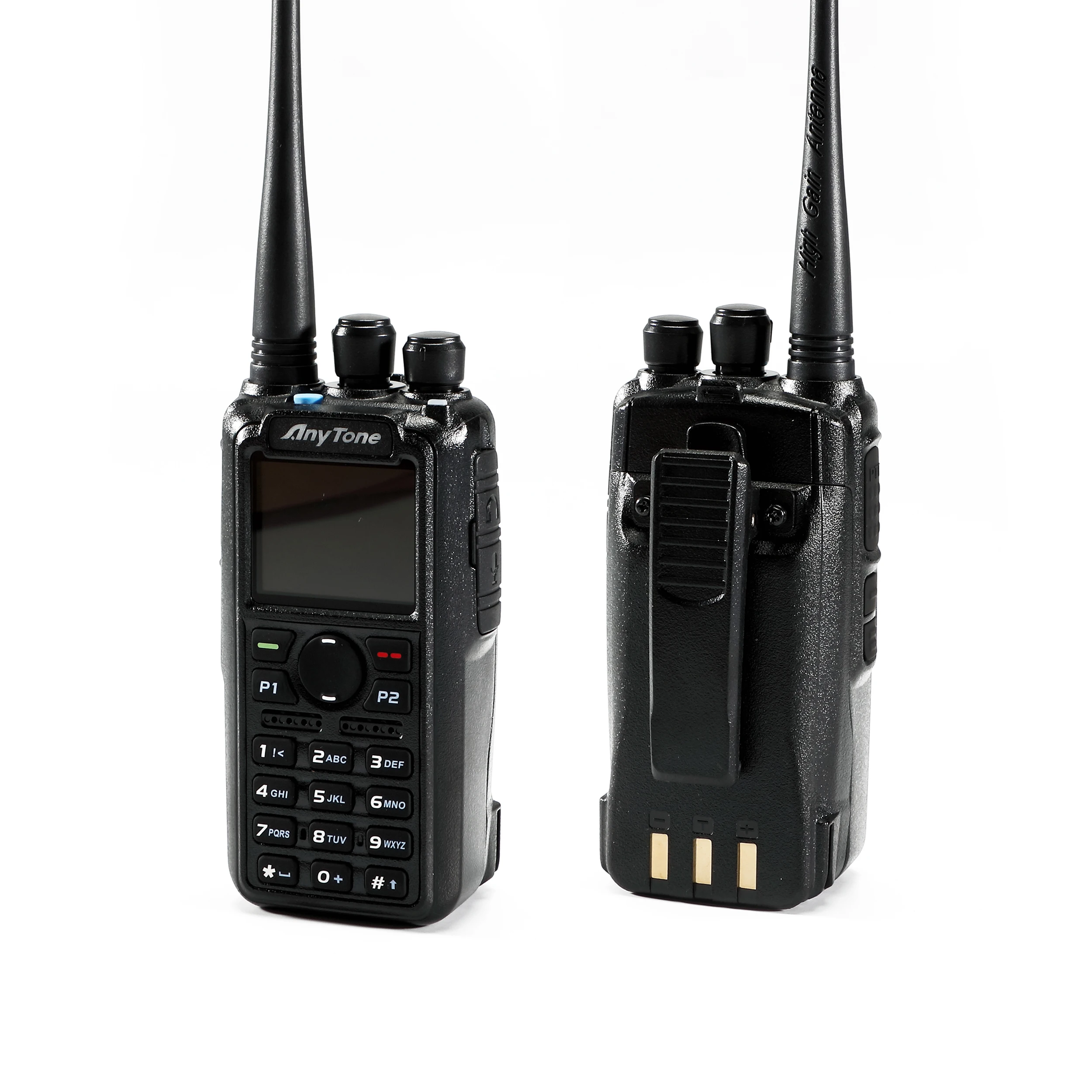 AnyTone Digital DMR Radio AT-D878S UHF 400-480MHz Analog Two Way Radio GPS 9W 3100mAh Battery Encryption Technolog AES 256