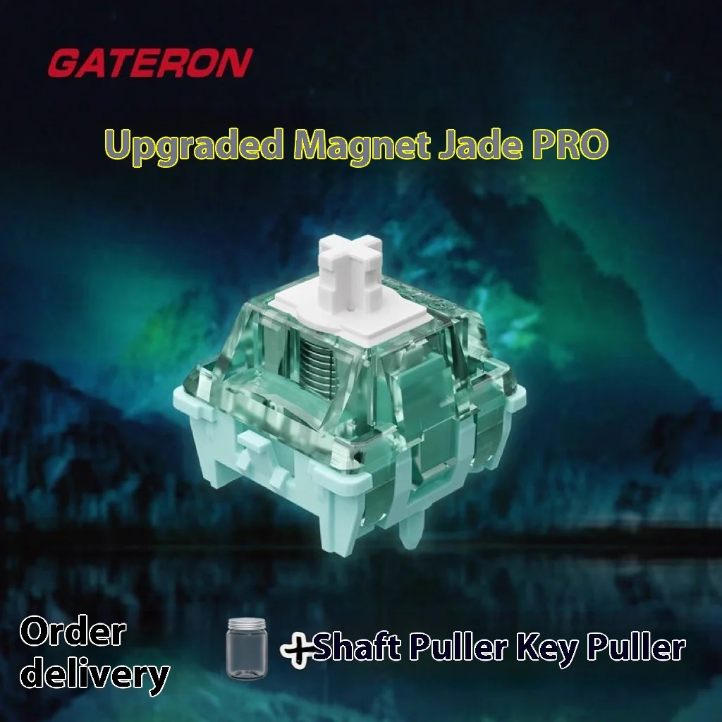 Gateron Magnetic Jade Gaming Switch Wall Axis Core Gaming Jade Switch Gateron Magnetic Keyboard Gaming Switch Hifi Esport Switch