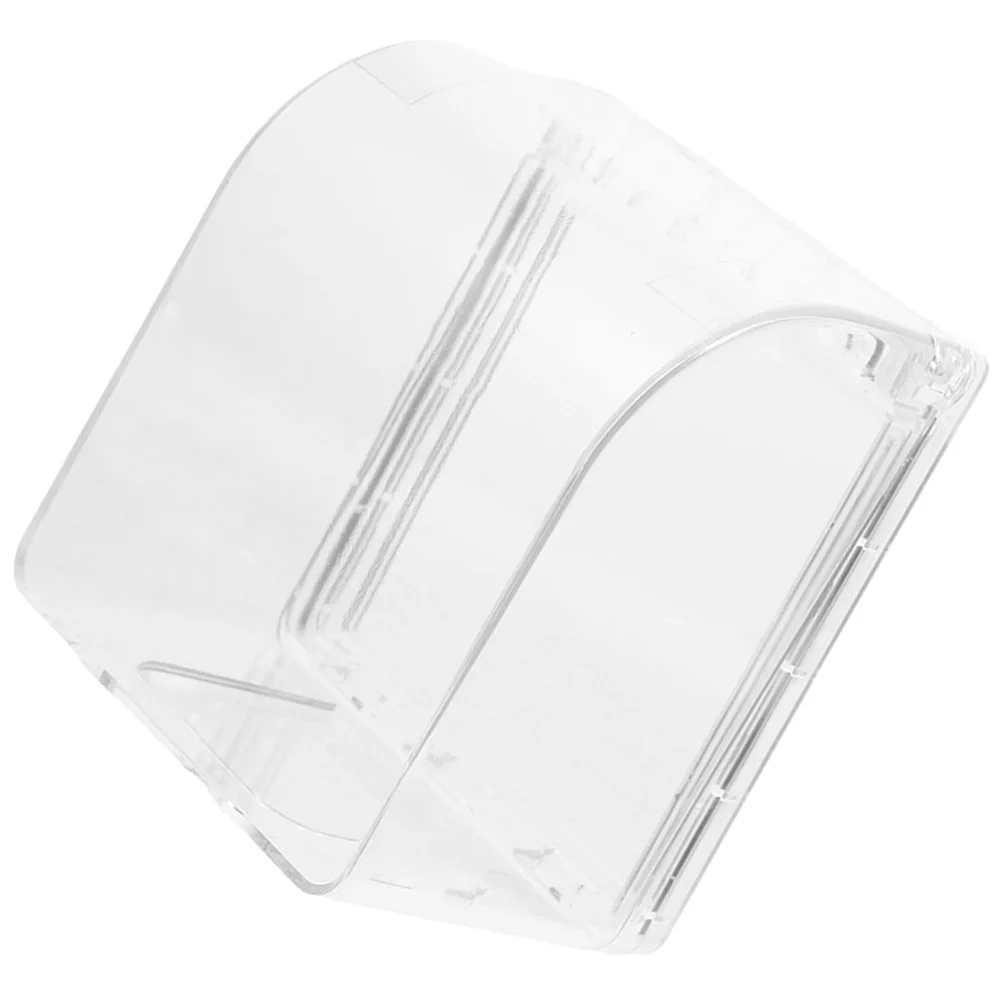 Waterproof Outlet Cover 86 Type Socket Box Splash-Proof Wall Plug Protector Transparent Reusable Electrical Cover For Bathroom