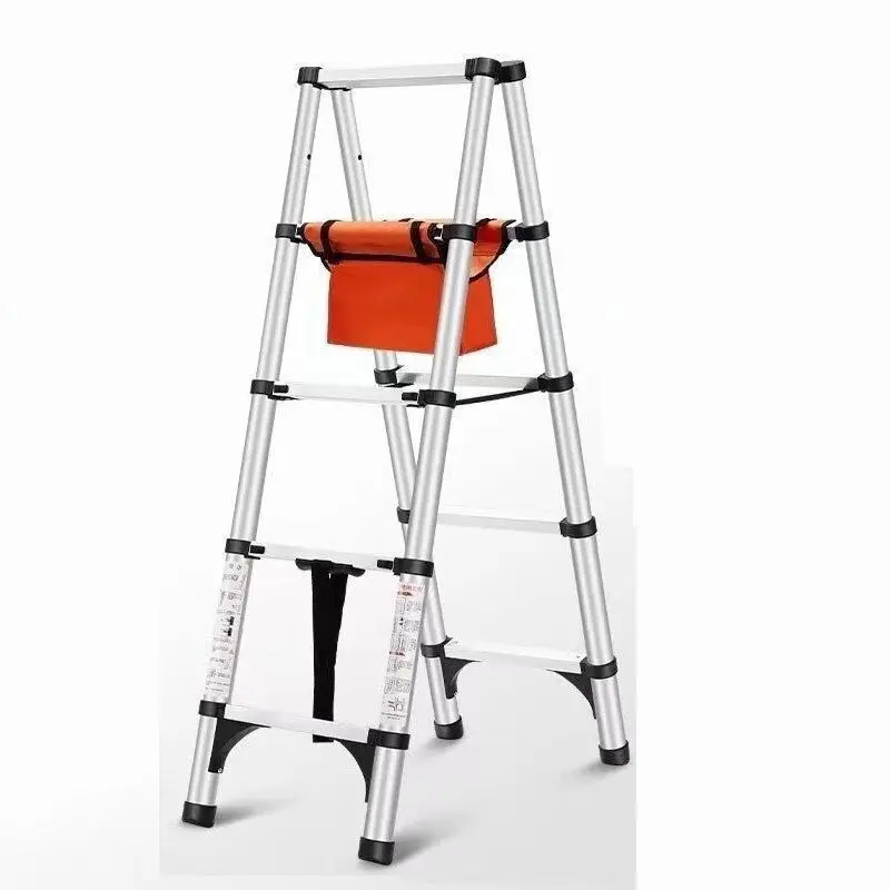 

Stainless Steel Aluminum Alloy Walking Herringbone Ladder Engineer Household Telescopic Bamboo Ladder Aluminum Alloy Lifting