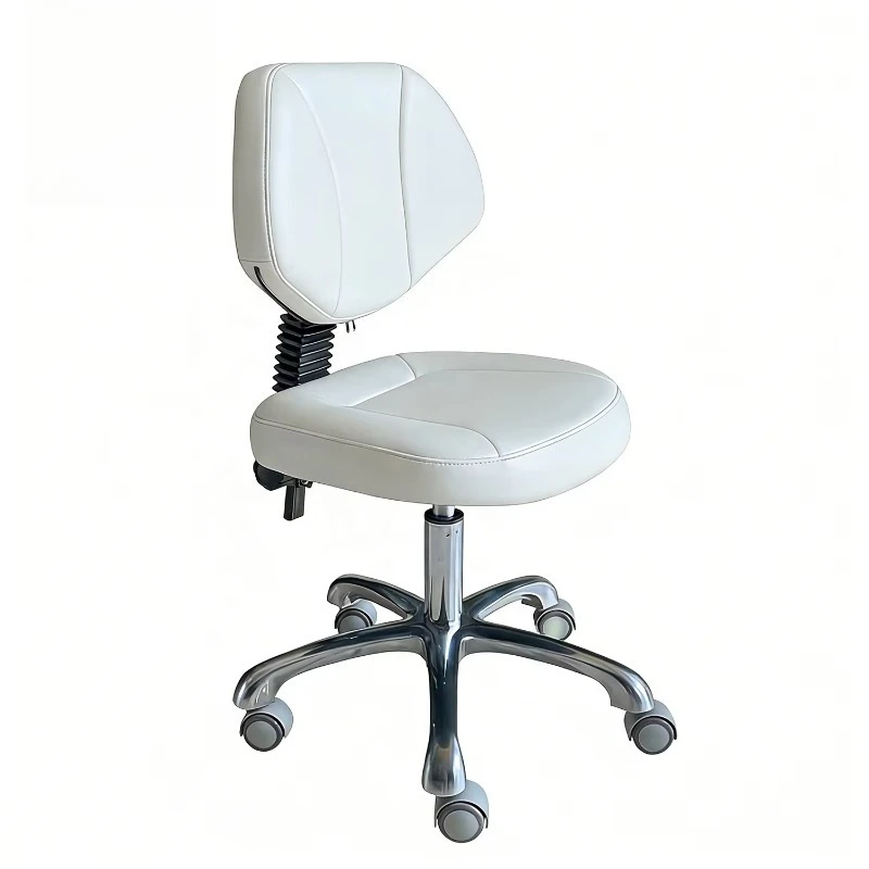 

Comfortable Revolving Metal & Plastic Spa Salon Stool Massage Function Modern Design for Beauty Salon Hair Salon