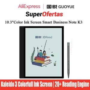 قارئ الكتب الإلكترونية الملون Guoyue-K3 ، شاشة Eink الذكية ، دفتر الأعمال ، Android 11 ، مدعوم من خدمات Google ، 10.3 أفضل 12 قارئ كتب إلكترونية ملون مبيعا - رقم 11