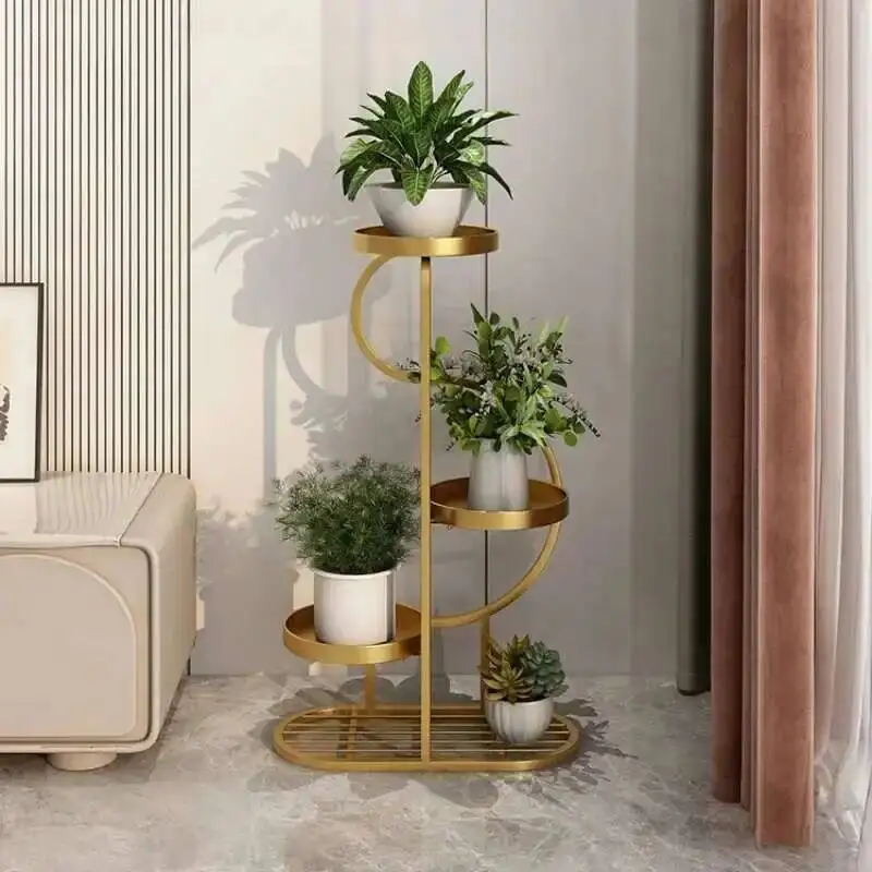 

Flower Modern Aesthetics Light Stand Luxury Minimalist Designer Living Room Flower Stand Wedding Decoration Porte Furniture