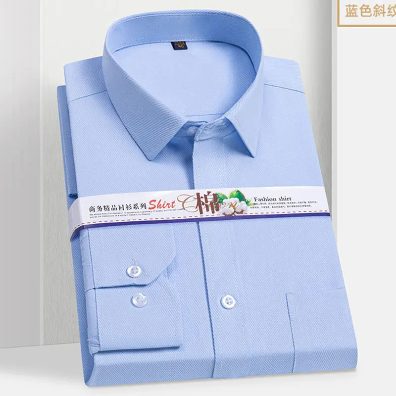 

6XL 7XL 8XL Men's shirt Long sleeve Extra large size Formal Business Casual Wear cotton solid color high quality spring summer