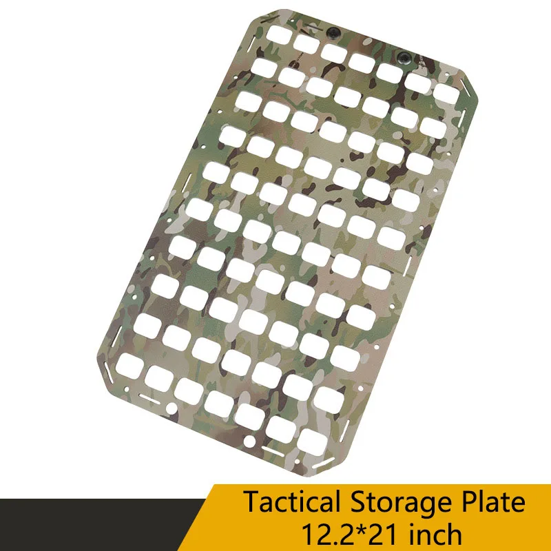 

Tactical Storage Plate with Handle, PP Material, Long Service Life, Multiple Usage Methods, 12.2*21 inch