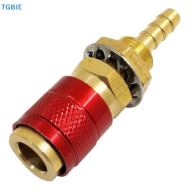 [TL]【TL】Gekühlter Gasadapter-Verbinder Klemm-Schweißmaschine Schnellanschluss Weiblich Männlich Wasser MIG TIG Schweißbrenner Werkzeuge Schweißgerät