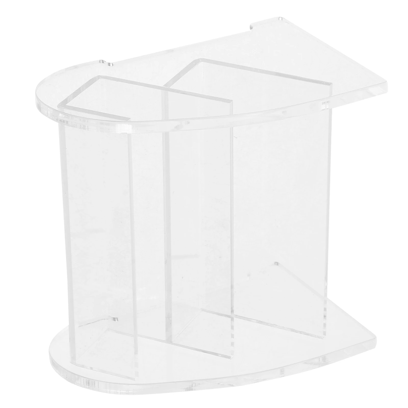 

Multifunctional Acrylic Business Holder Name Card Stand Card Display Rack For Office Desk Transparent Name Cards Organizer