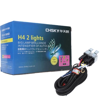 H4 헤드라이트 와이어링 하네스, H4 릴레이 하네스, LED 헤드라이트 릴레이 와이어링 하네스 키트, 개조 부품