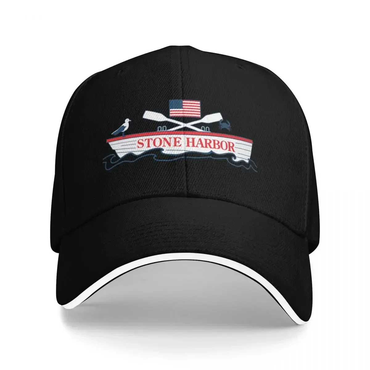 2026 New Stone Harbor NJ blue Baseball Cap birthday Beach Bag hiking hat Designer Hat Sun Hats For Women Men's