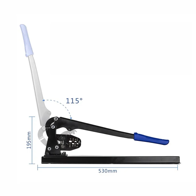 Desktop IWS - 8200DT OT Open Nose Crimping Pliers U shaped Cold pressed Terminal Wire Crimping Tool