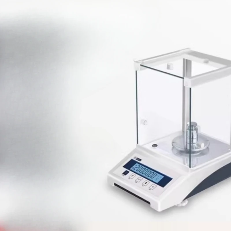 Analytical balance One thousandth of a thousand scale called laboratory high precision gold precision